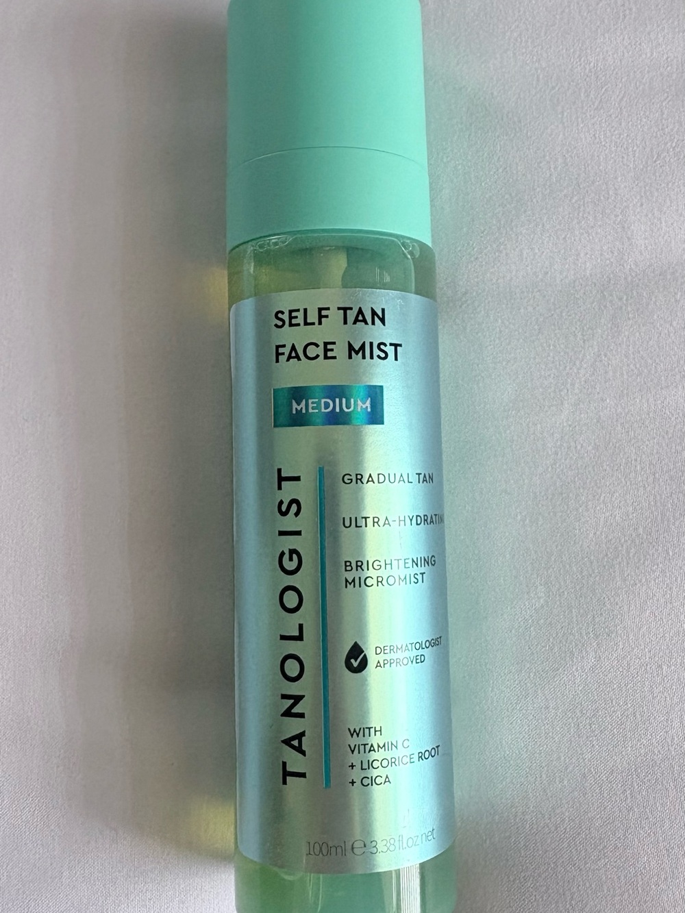 Tanologist Self Tan Face Mist - Medium - Mint